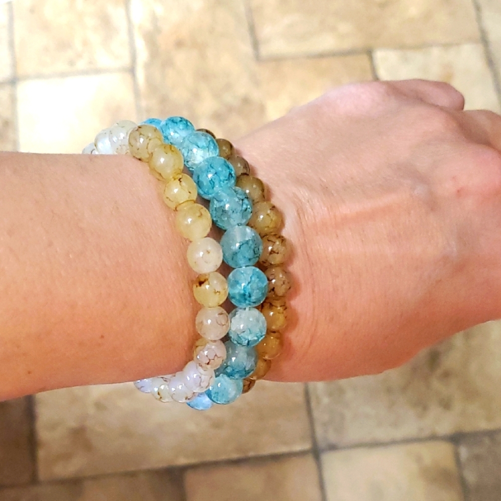 3 Beaded Bracelets